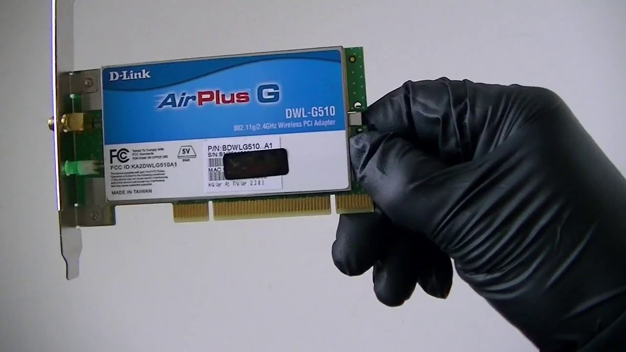 D link airplus dwl g510 drivers for mac